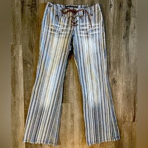 Vintage Low-rise Y2K Flare Jeans, American Standard Tyte